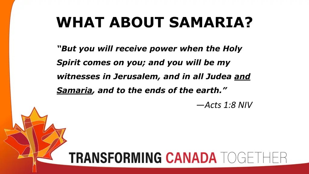 what about samaria 1