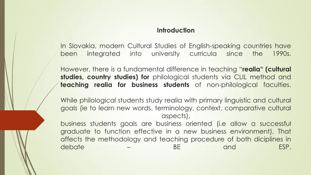 introduction