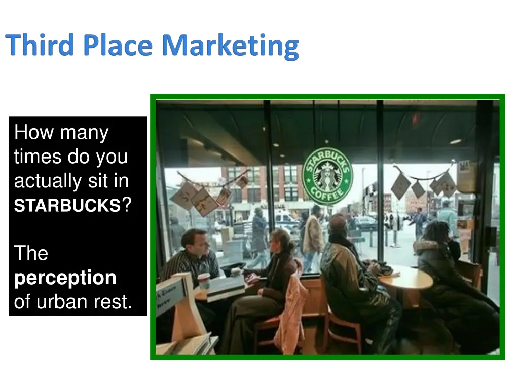 how many times do you actually sit in starbucks