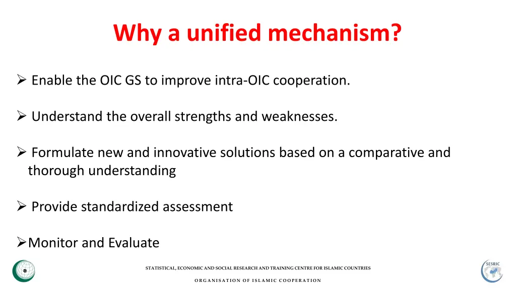why a unified mechanism