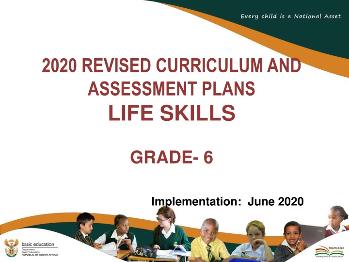 2020 revised curriculum and assessment plans life
