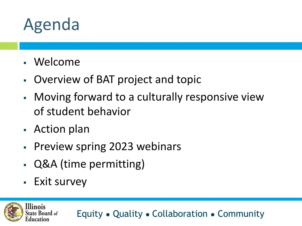 agenda