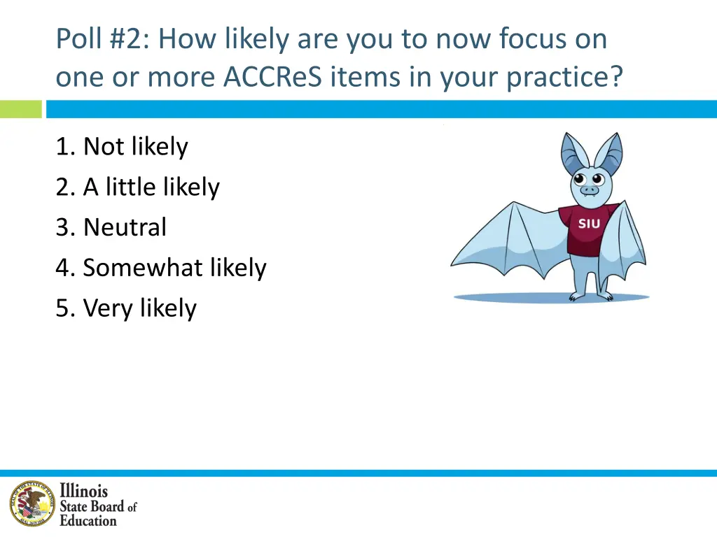 poll 2 how likely are you to now focus