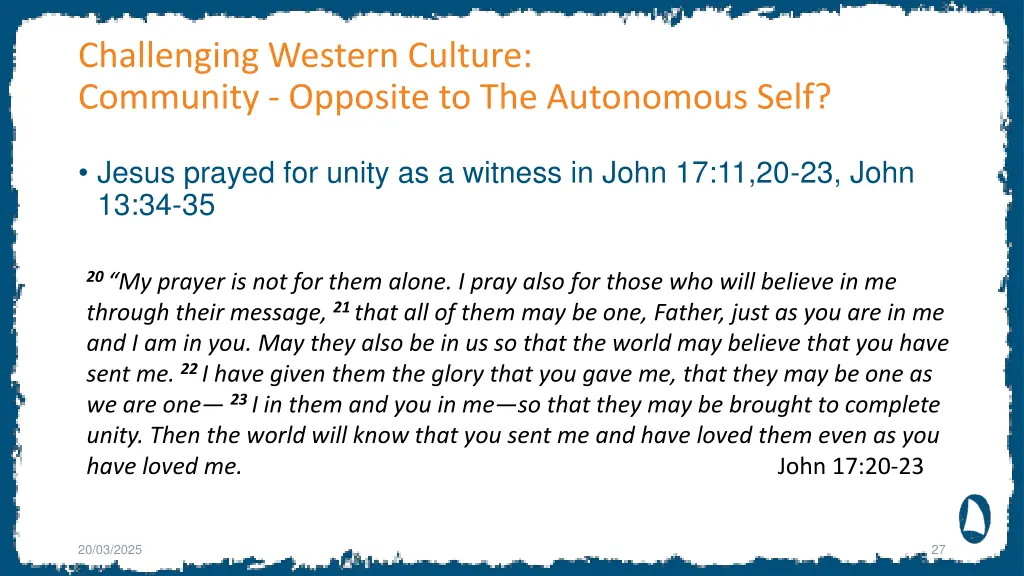 challenging western culture community opposite 1