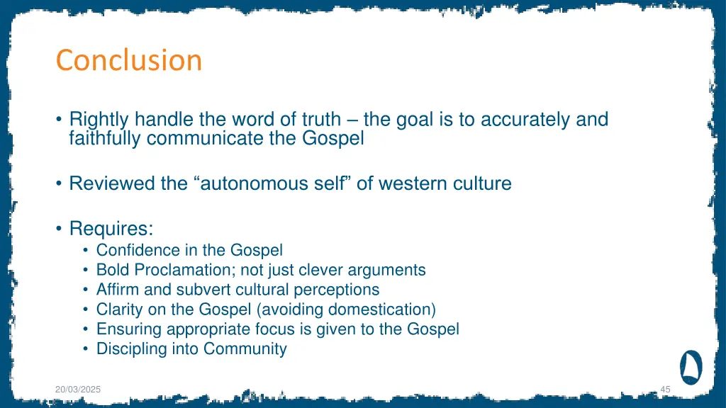 conclusion