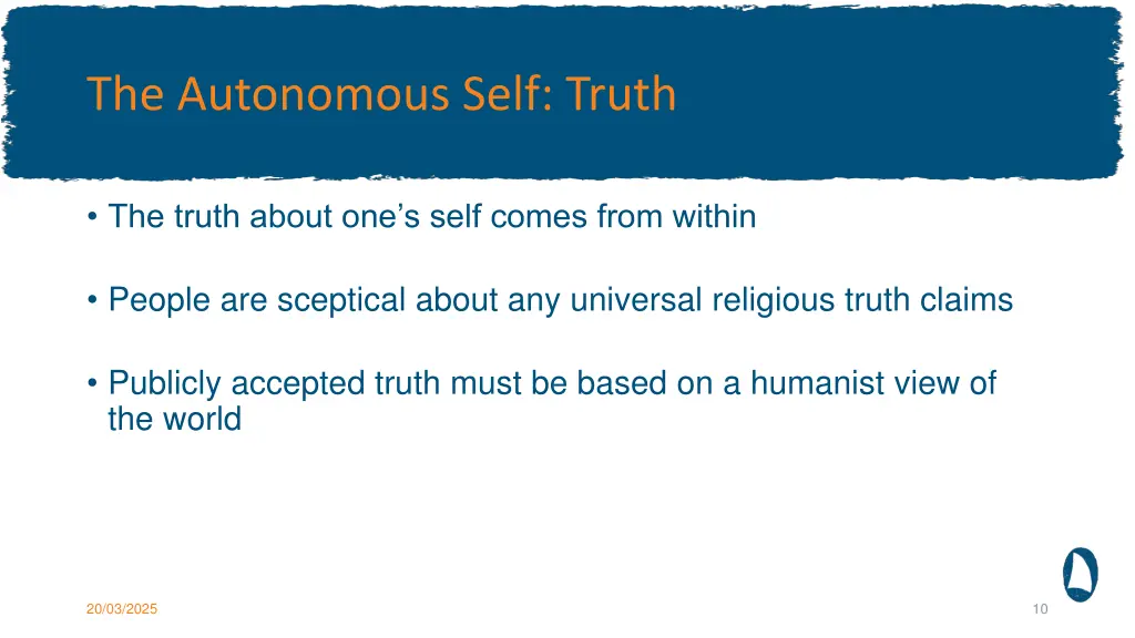 the autonomous self truth