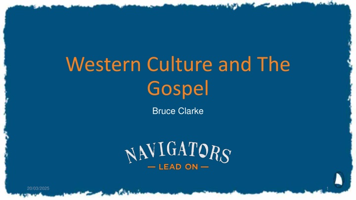 western culture and the gospel