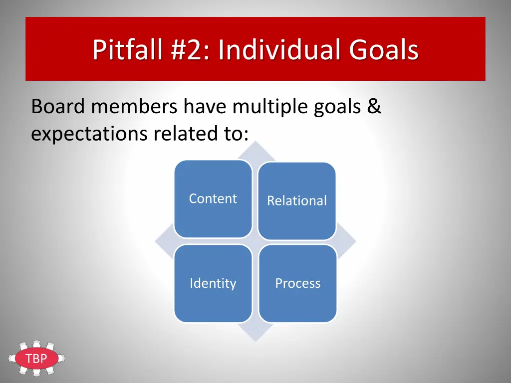 pitfall 2 individual goals