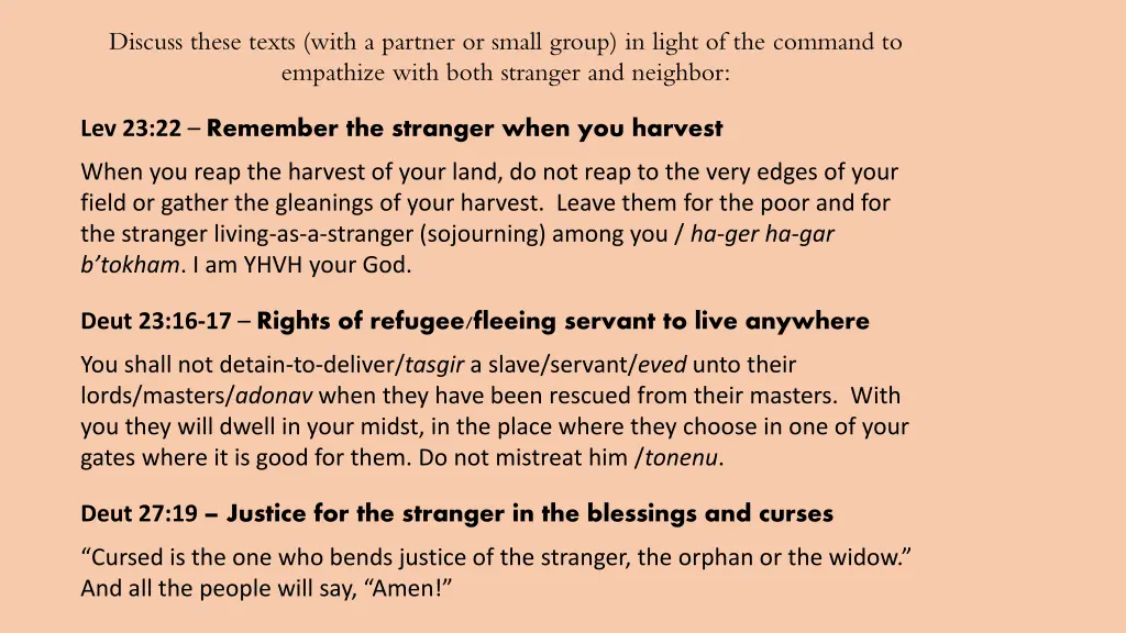 discuss these texts with a partner or small group
