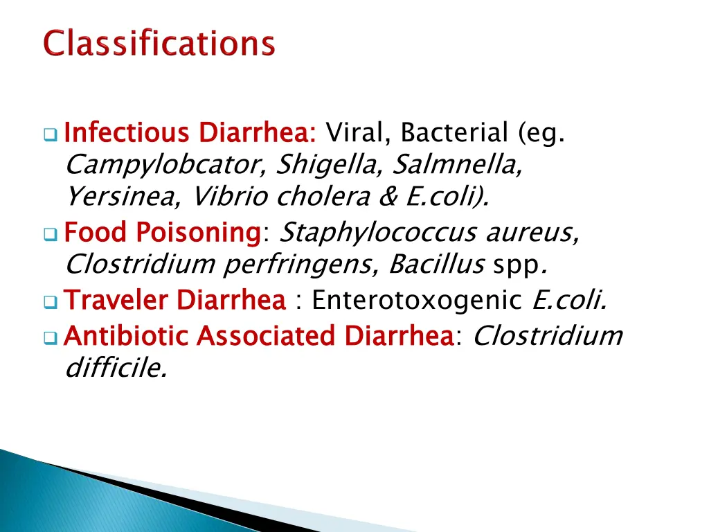 infectious diarrhea campylobcator shigella