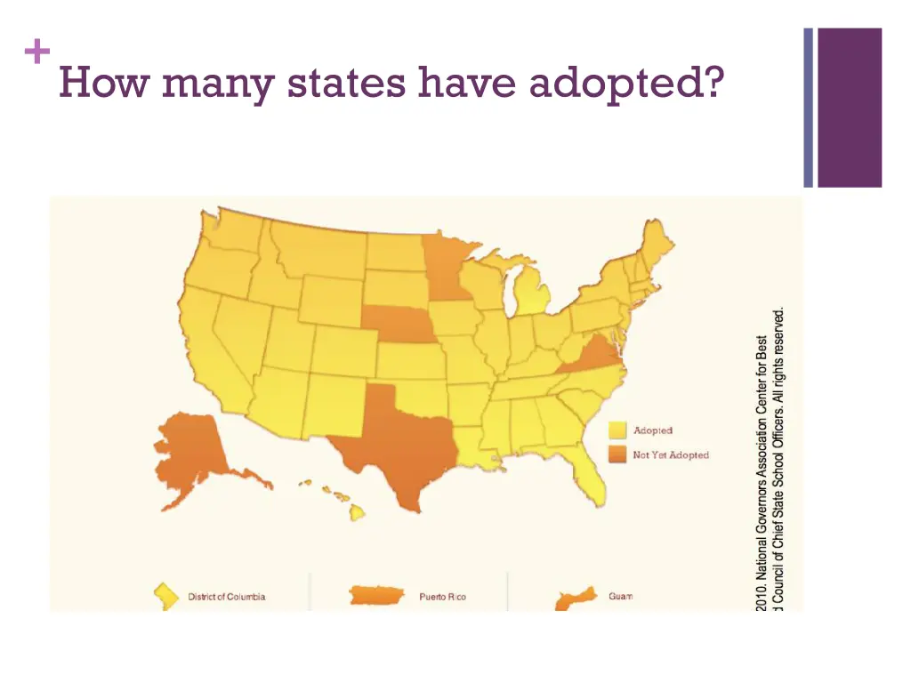 how many states have adopted
