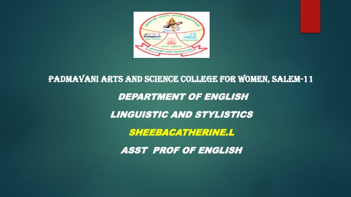 padmavani arts and science college for women