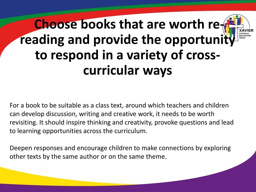 choose books that are worth re reading