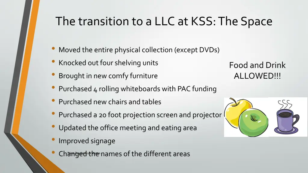 the transition to a llc at kss the space