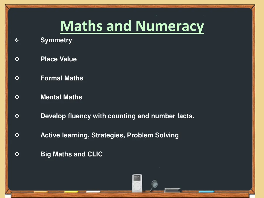 maths and numeracy symmetry