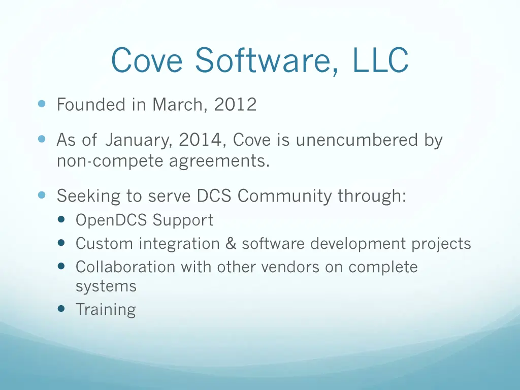 cove software llc 1