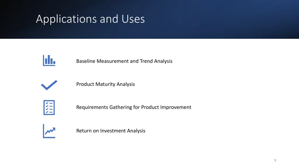 applications and uses
