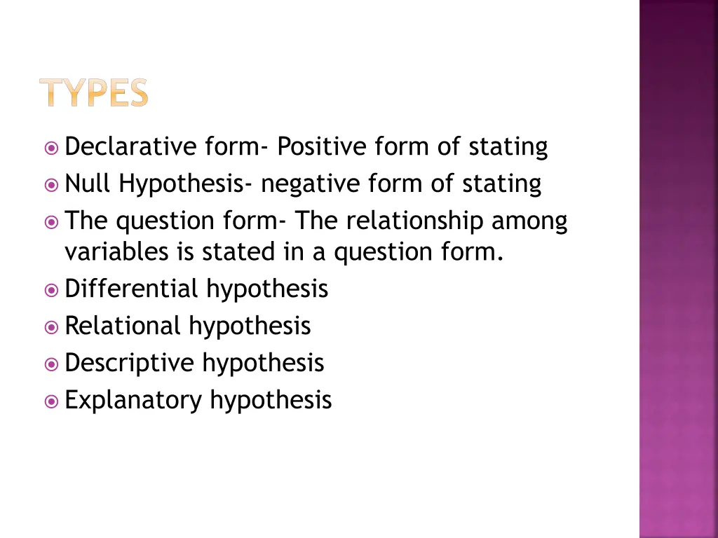 types