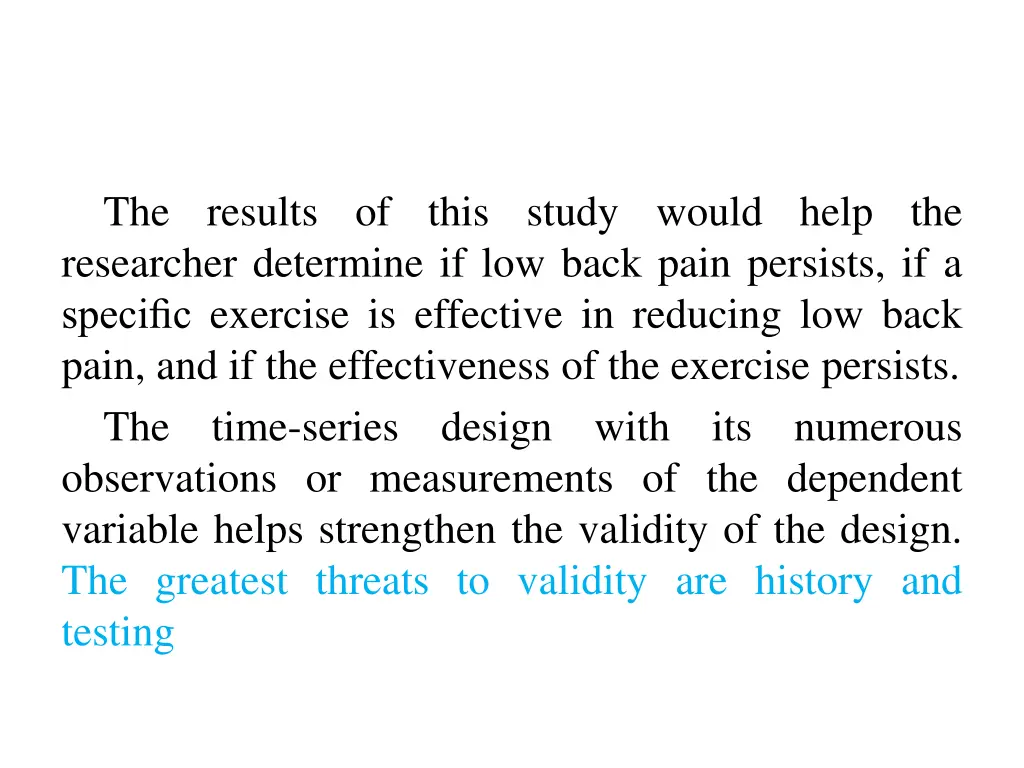 the results of this study would help