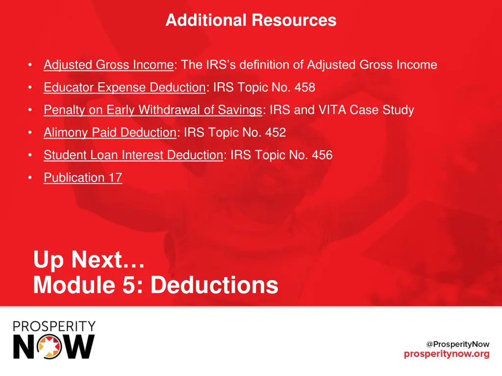 additional resources
