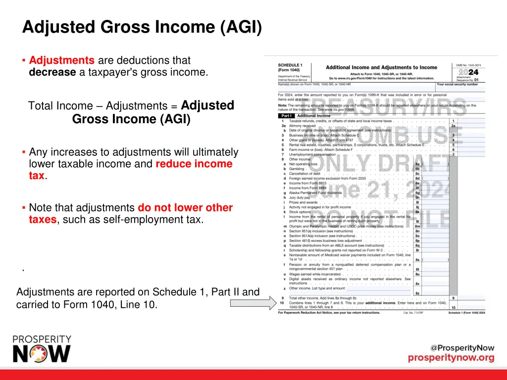 adjusted gross income agi