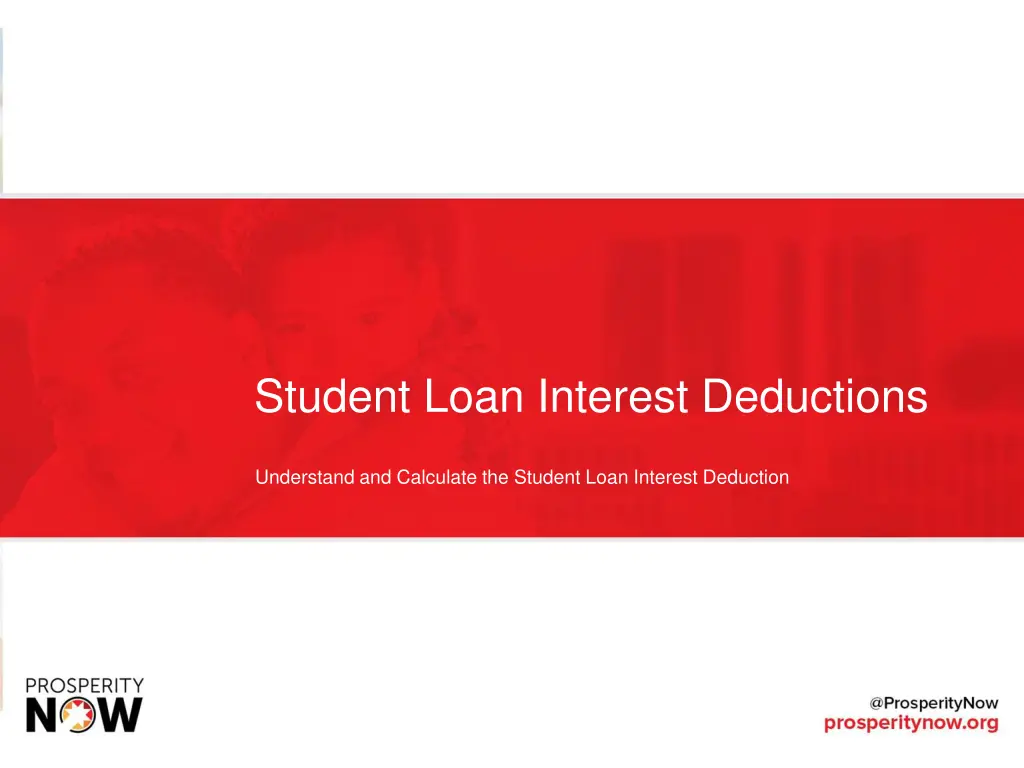 student loan interest deductions