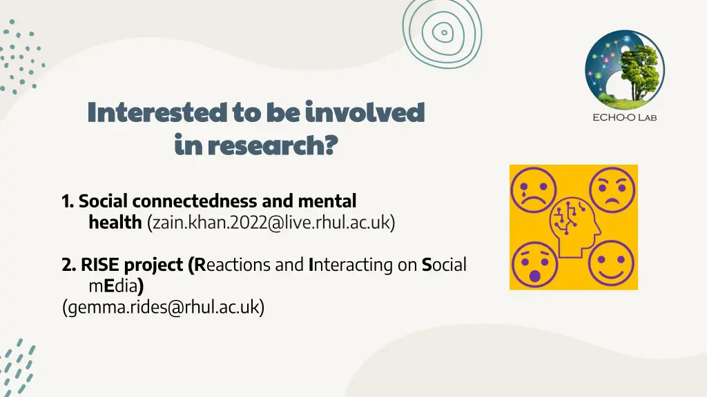 interested to be involved interested