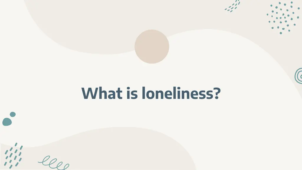 what is loneliness