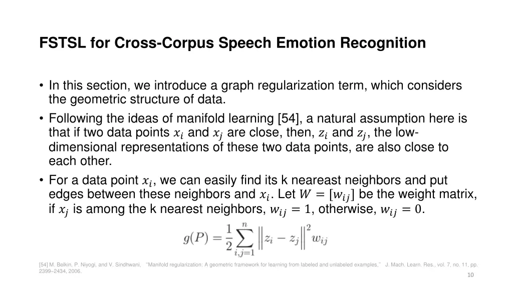 fstsl for cross corpus speech emotion recognition 4