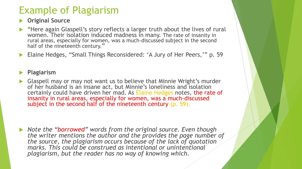 example of plagiarism original source here again