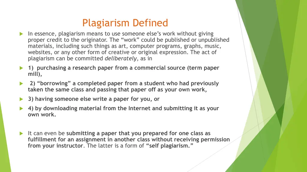 plagiarism defined