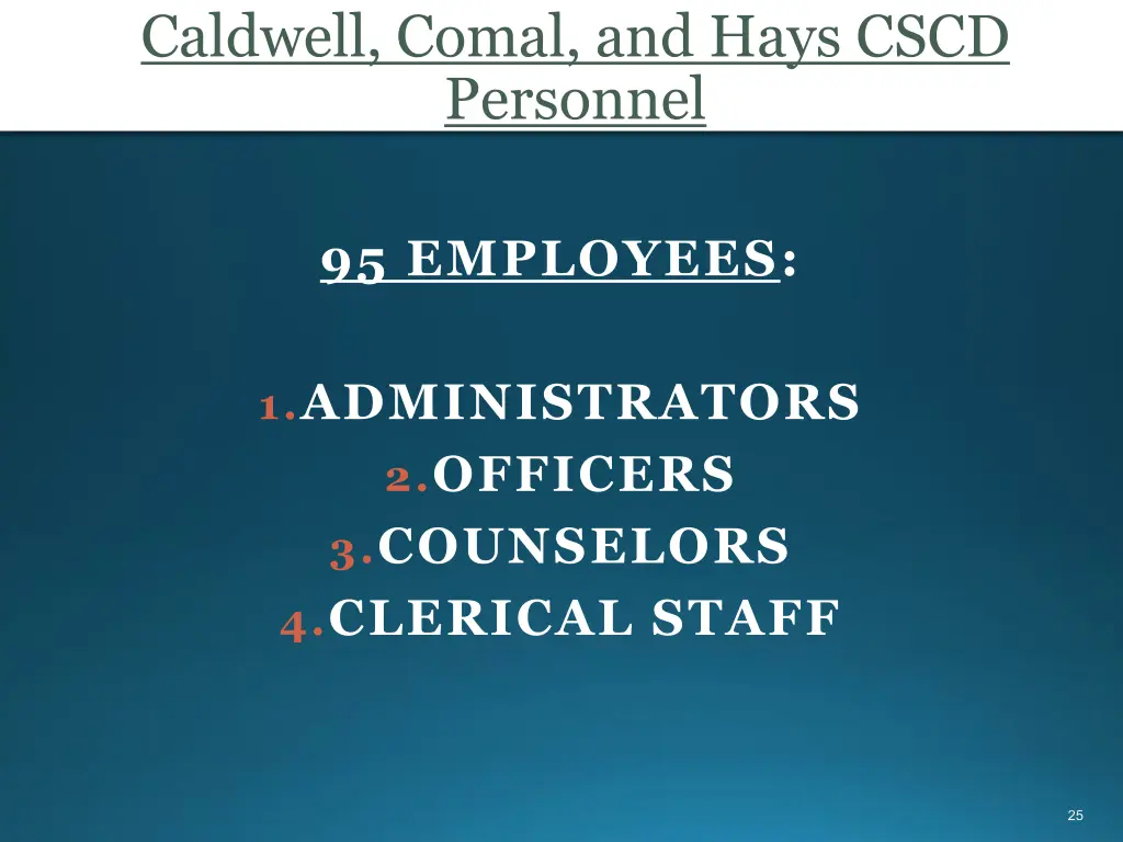 caldwell comal and hays cscd personnel