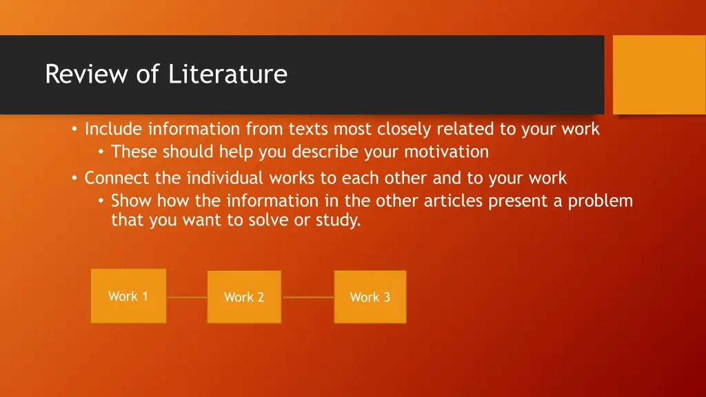 review of literature