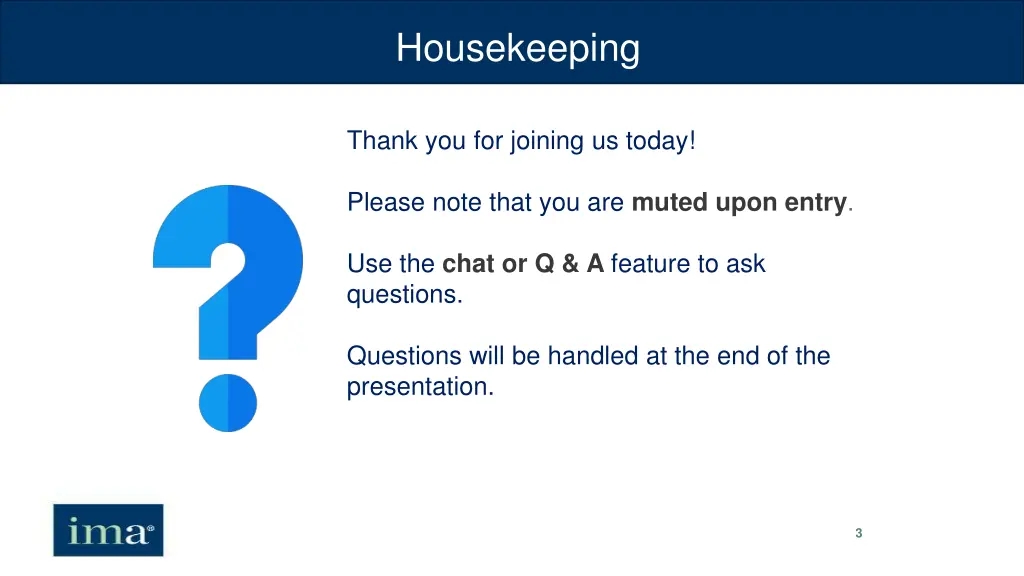 housekeeping