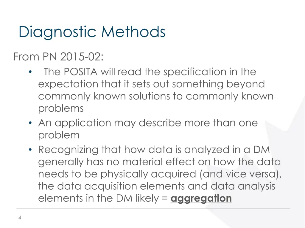 diagnostic methods