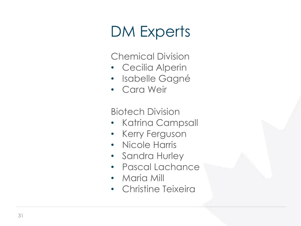 dm experts