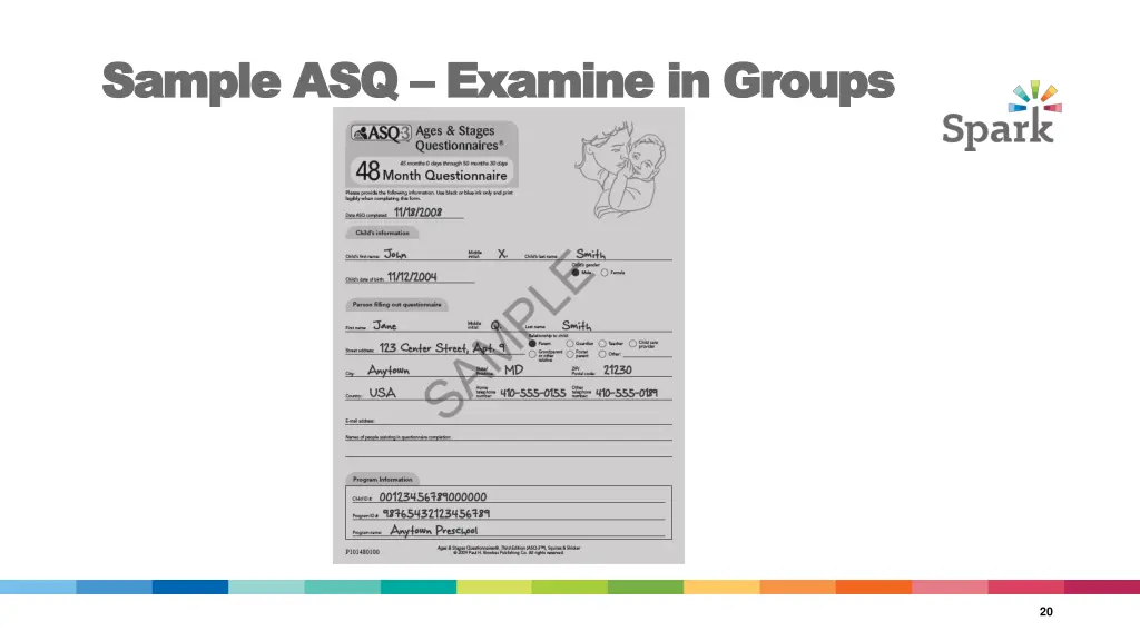 sample asq sample asq examine in groups examine