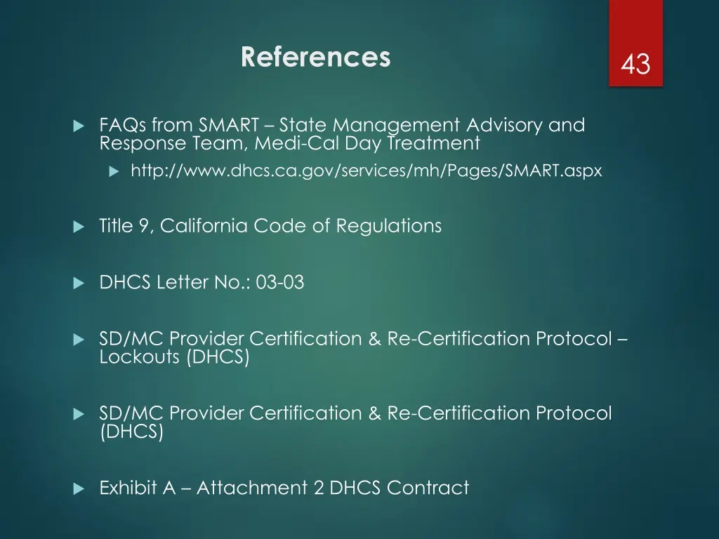 references
