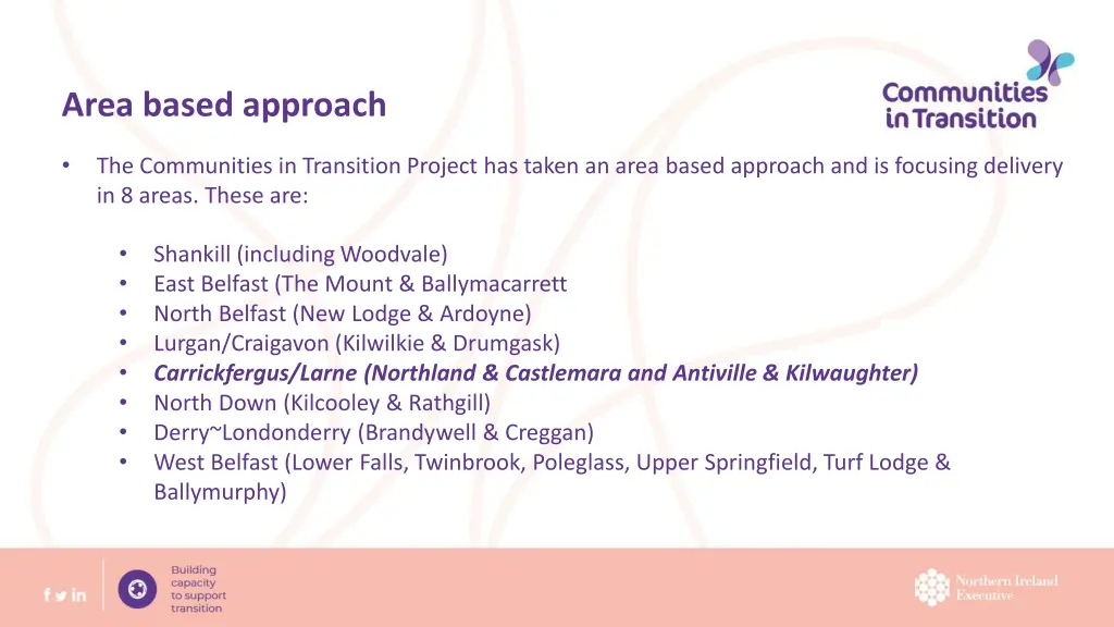 area based approach