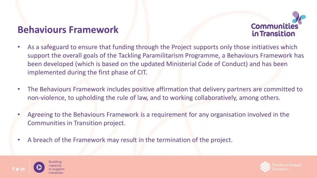 behaviours framework
