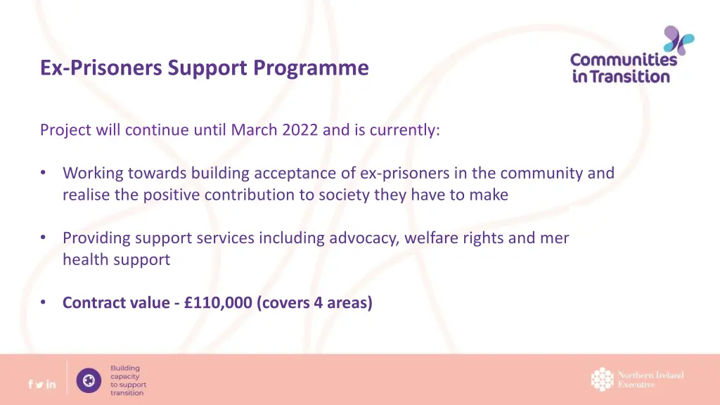 ex prisoners support programme