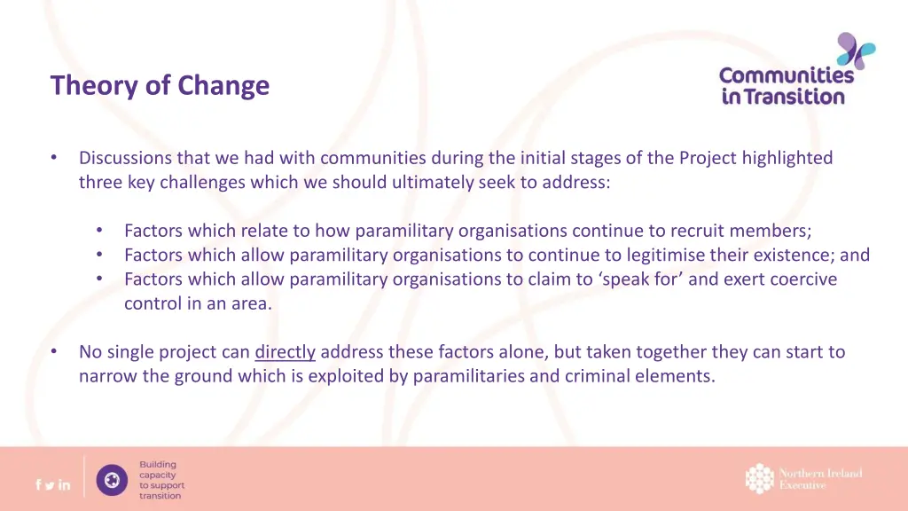 theory of change