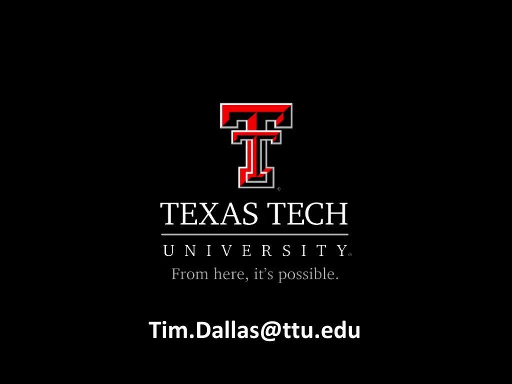 tim dallas@ttu edu