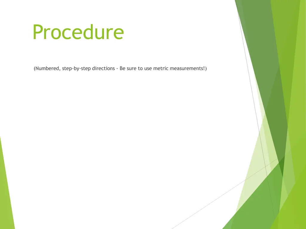 procedure