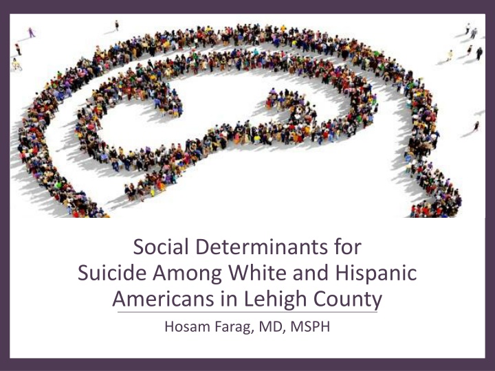 social determinants for suicide among white
