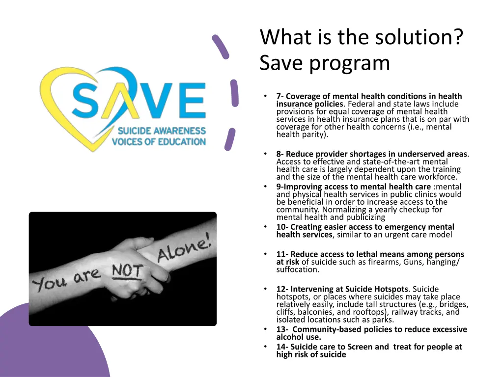 what is the solution save program 1