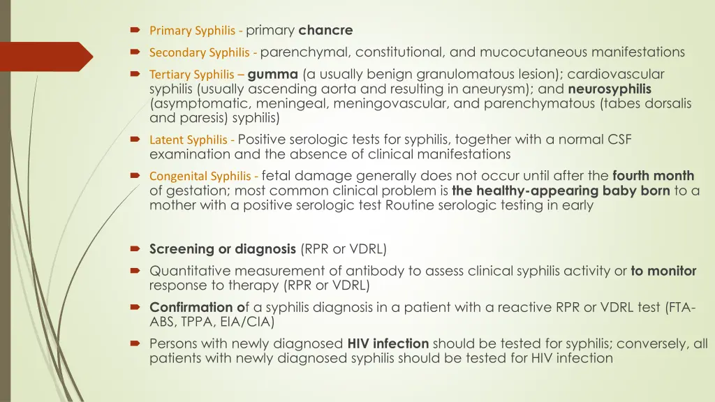 primary syphilis primary chancre secondary