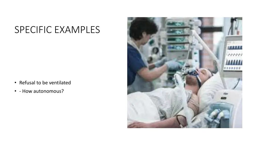 specific examples
