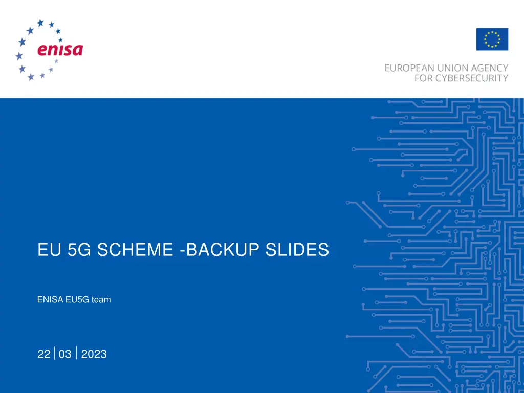 eu 5g scheme backup slides