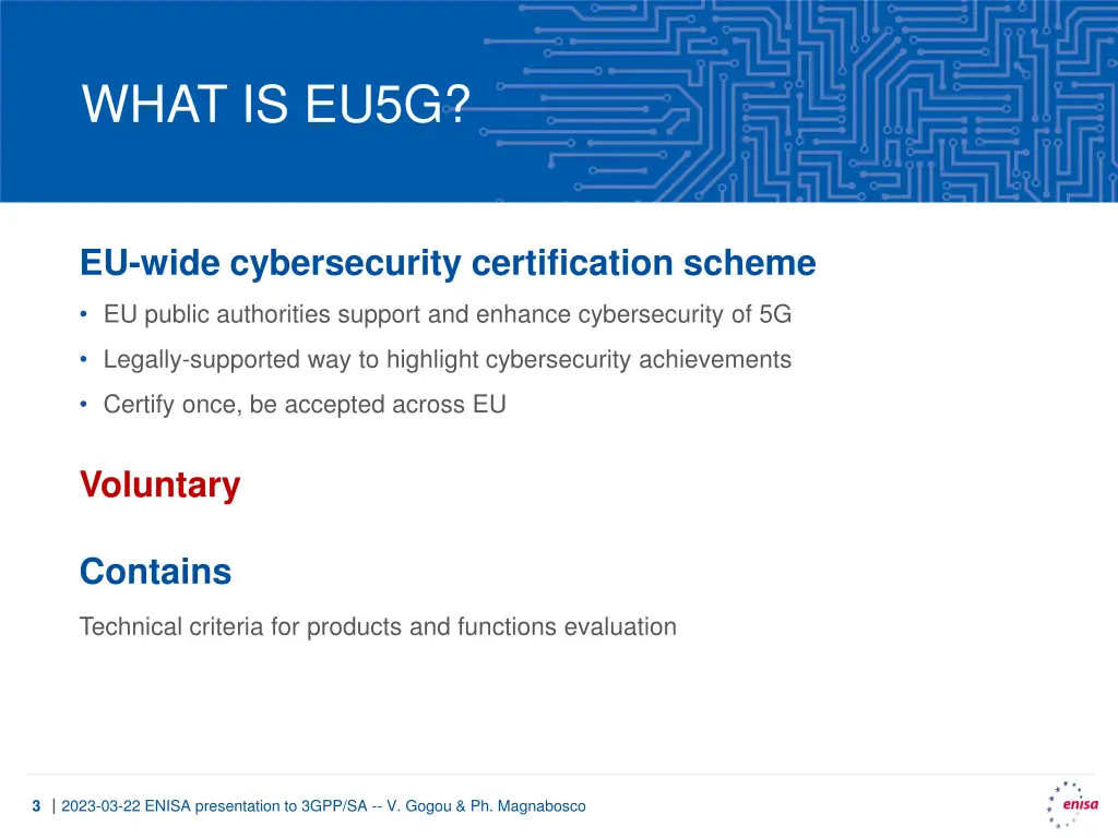 what is eu5g